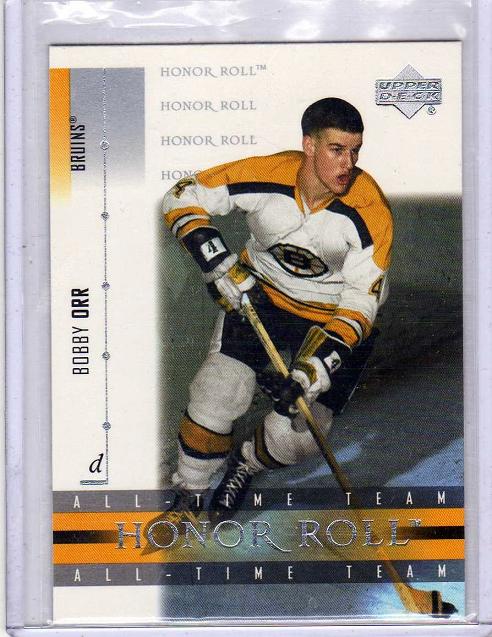 2001 Upper Deck Honor Roll Bobby Orr  Card #34 - Boston Bruins